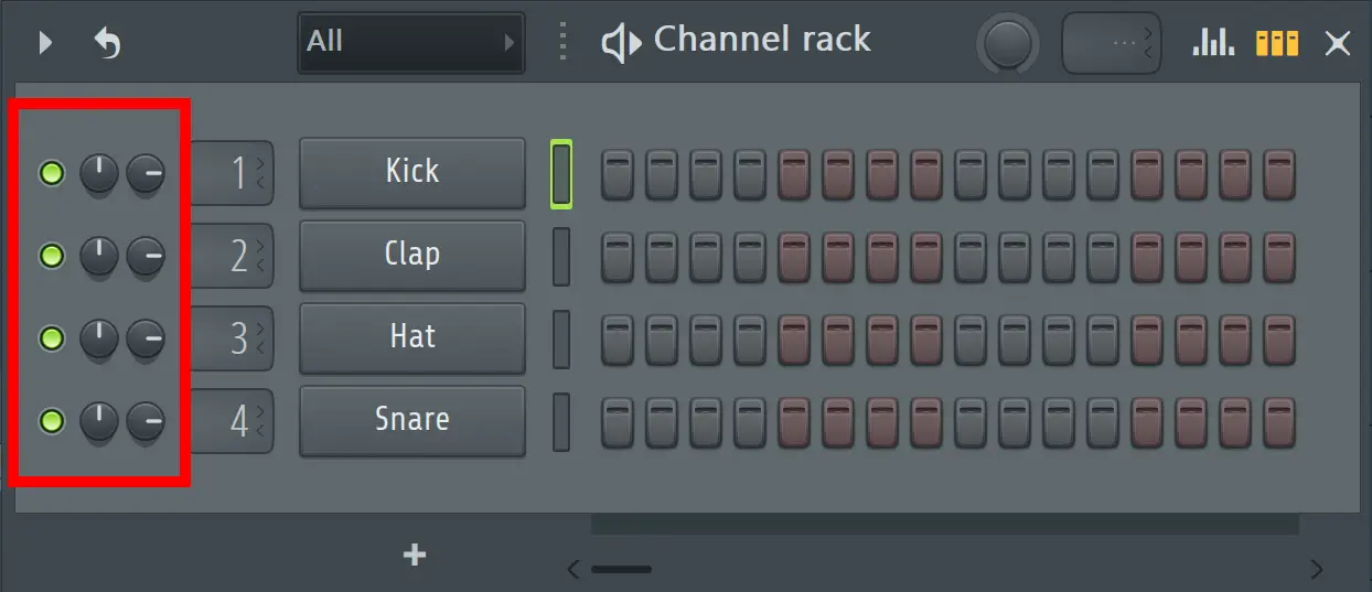 Как открыть channel rack