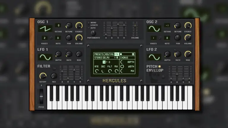 Fruitymasterz Hercules V2 - A FREE VST Synthesizer - Producer Sphere